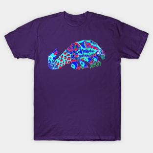 mighty pangolin ecopop in aesthetic colors T-Shirt